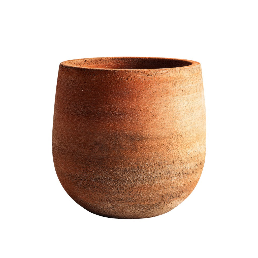 Artisan Terracotta Nomad Pot - Warm Earth Tones